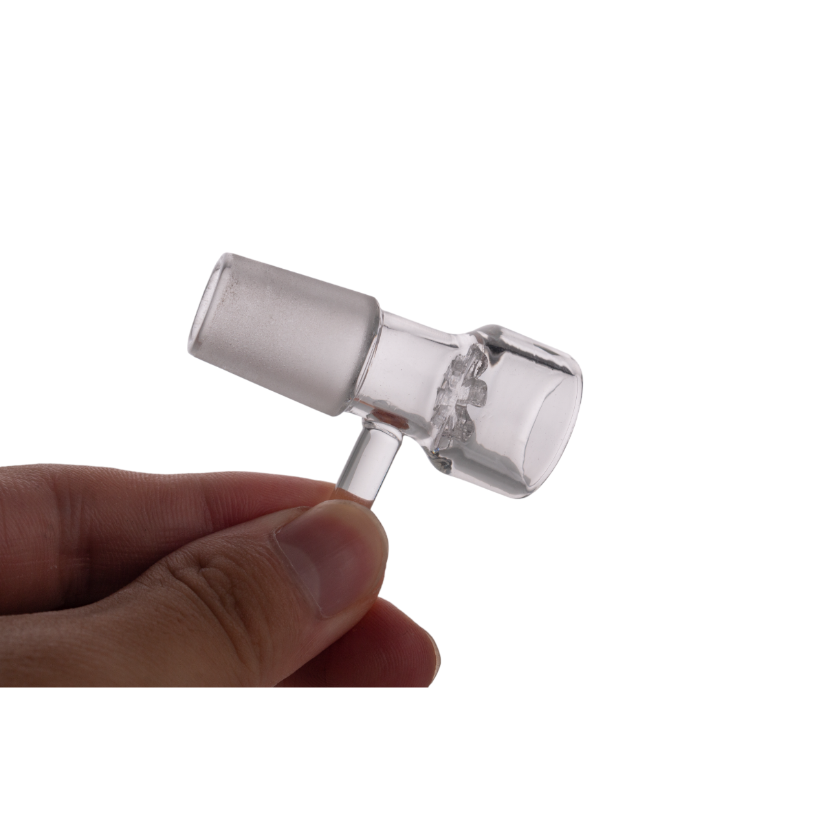 18mm Male Joint Clear Bowl w/ Handle Daze Supply18mm Male Joint Clear Bowl w/ Handle