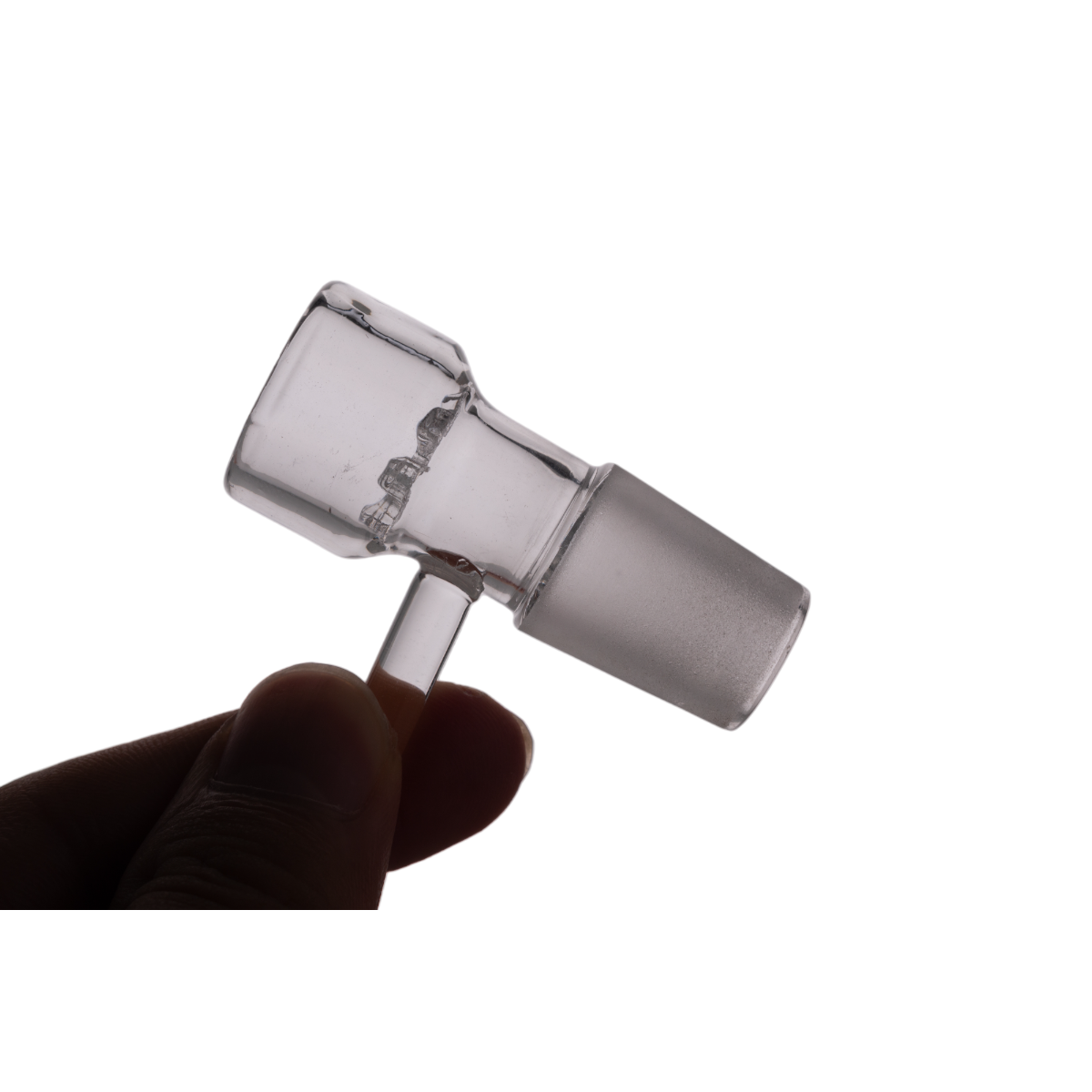 18mm Male Joint Clear Bowl w/ Handle Daze Supply18mm Male Joint Clear Bowl w/ Handle