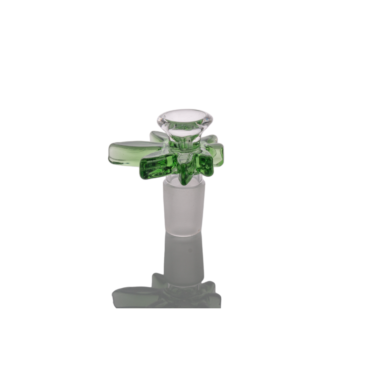 14mm Male Joint Heady Hemp Leaf Bowl