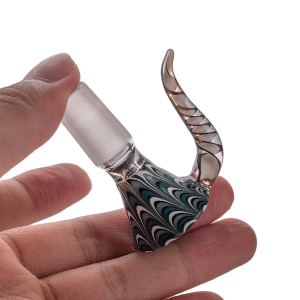 14mm & 18mm Male Joint Colorful Heady Bowl w/ Arm Daze Supply