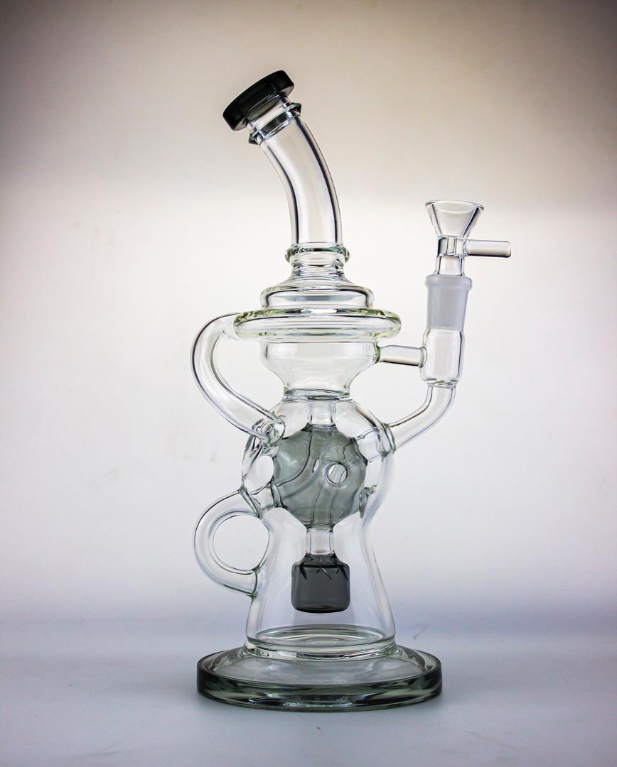 Approx. 5.8" Recycler Style Water Pipe w/ Perc