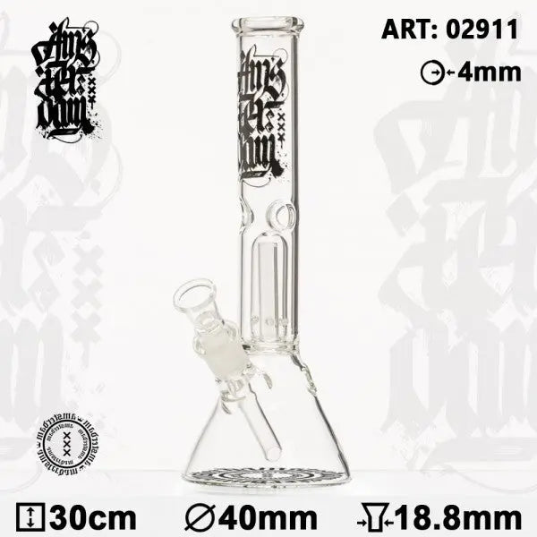 Amsterdam | 12" Glass Bong Amsterdam