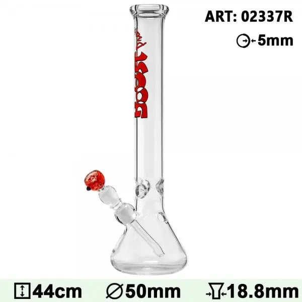 Boost Red | 17" Beaker Glass Bong Boost