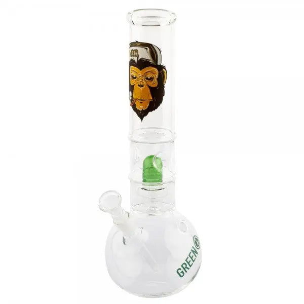 Greenline | 13" Glass Bong with Percolator Greenline