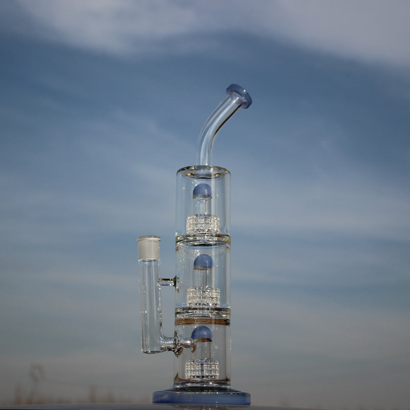 15" Triple Matrix Percolator Glass Water Pipe Daze Supply