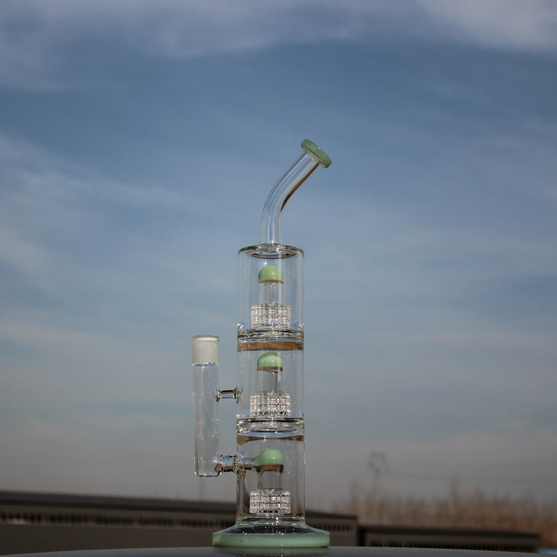 15" Triple Matrix Percolator Glass Water Pipe Daze Supply