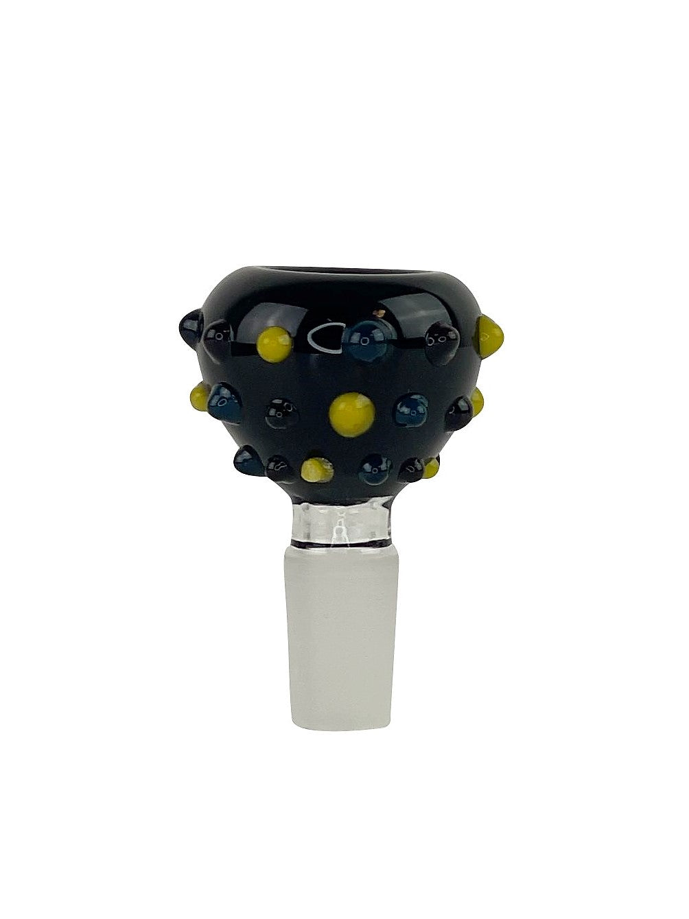 Black Balls Glass Bong Bowl - 14mm Daze Glass