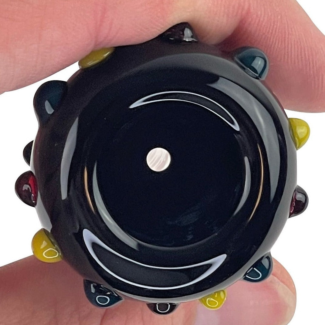 Black Balls Glass Bong Bowl - 14mm Daze Glass