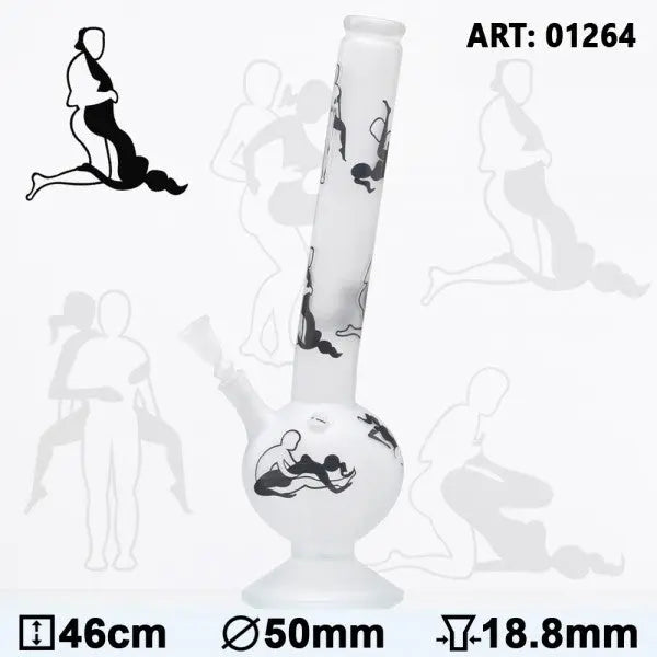 Kamasutra | 18" Bouncer Hangover Glass Bong Daze Supply