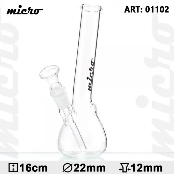 Micro | 6" Hangover Glass Bong Micro