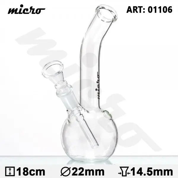 Micro | 7" Bouncer Glass Bong Micro