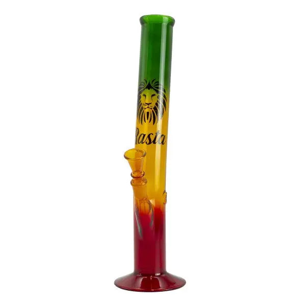 Rasta Color | 13" Hangover Glass Bong Daze Supply