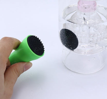 Silicone Magnetic Cleaner For Glass Water Pipes