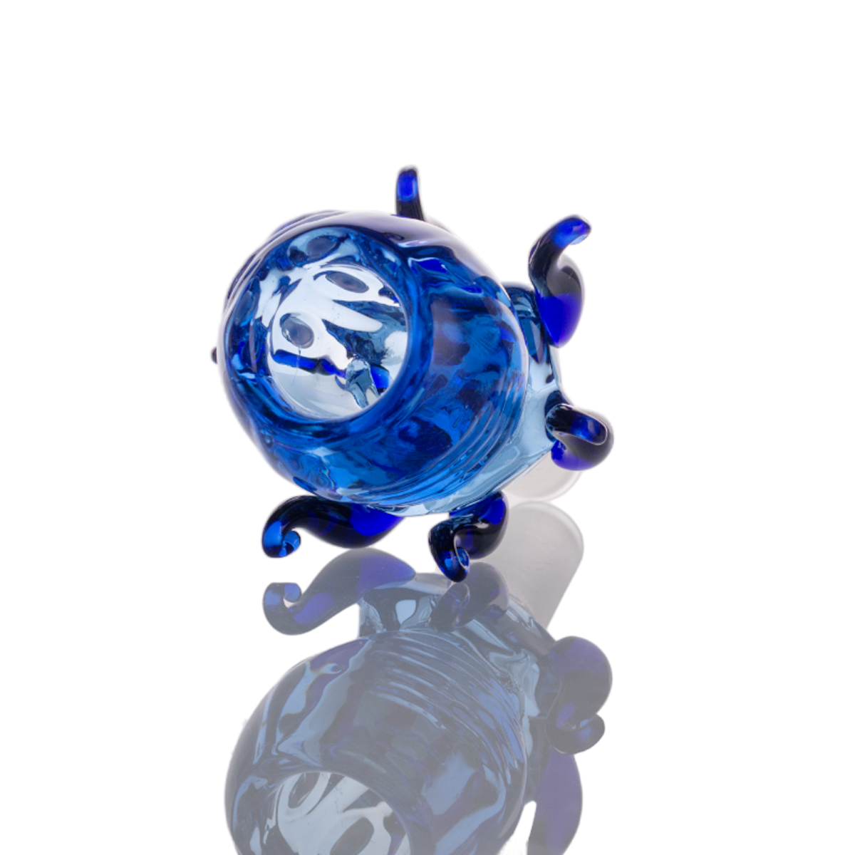 Blue Octopus Glass Bong Bowl - 14mm Daze Glass