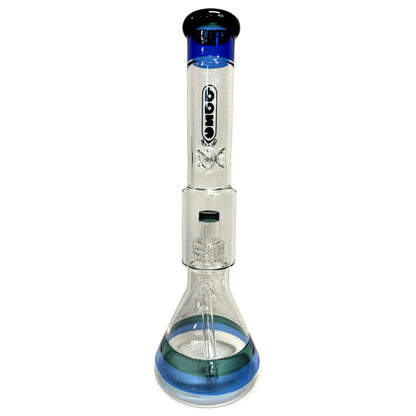 Daze Glass - Approx. 16 Striped Glass Water Pipe Daze Glass