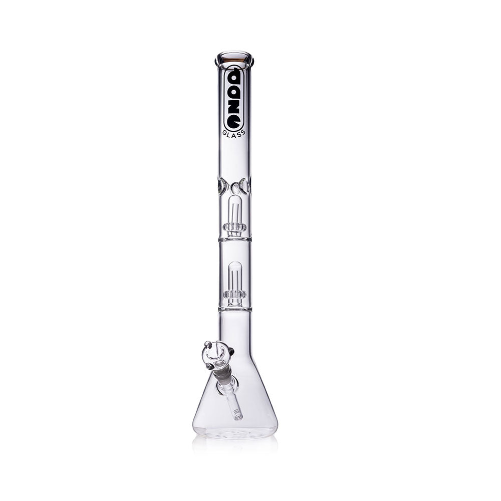 Daze Glass - Massive 22&quot; Dual UFO Perc Glass Water Pipe Daze Supply