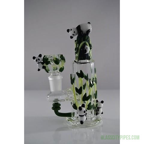 Empire Glassworks Panda-Themed Bong Water Pipe Empire Glassworks