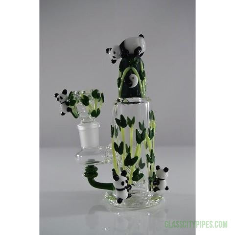 Empire Glassworks Panda-Themed Bong Water Pipe Empire Glassworks