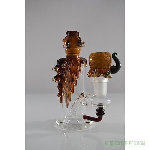 Empire Glassworks 5.5 inch Mini Bee Hive Glass Bong Water Pipe Empire Glassworks