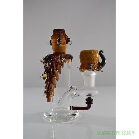 Empire Glassworks 5.5 inch Mini Bee Hive Glass Bong Water Pipe Empire Glassworks