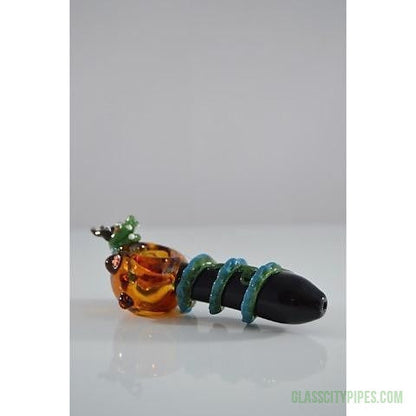 Empire Glassworks Dragon Wrapped Worked Glass Spoon Hand Pipe Empire Glassworks