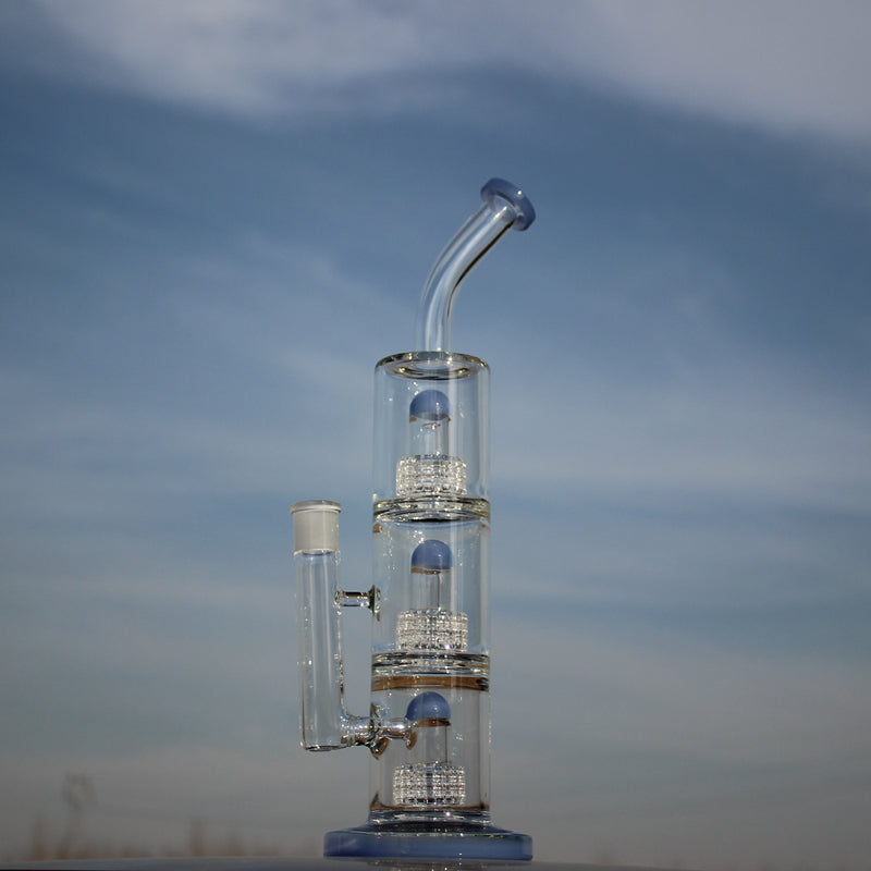 15&quot; Triple Matrix Percolator Glass Water Pipe Daze Supply