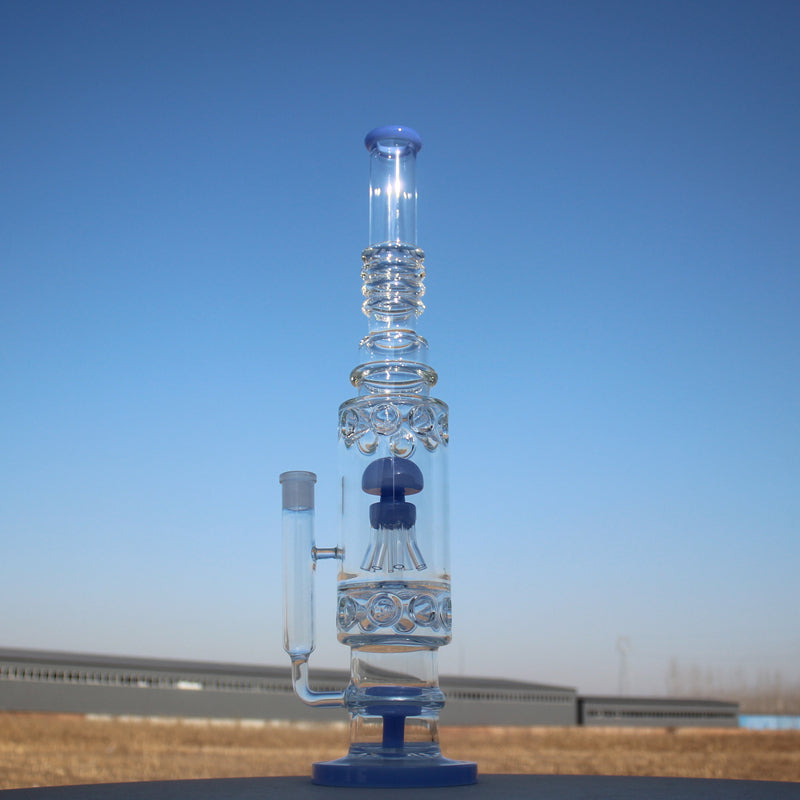 19.5&quot; Jellyfish Sprinkler &amp; Matrix Perc Glass Water Pipe Daze Supply