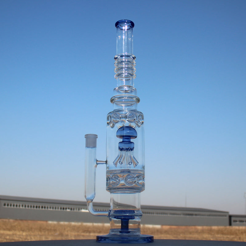 19.5&quot; Jellyfish Sprinkler &amp; Matrix Perc Glass Water Pipe Daze Supply
