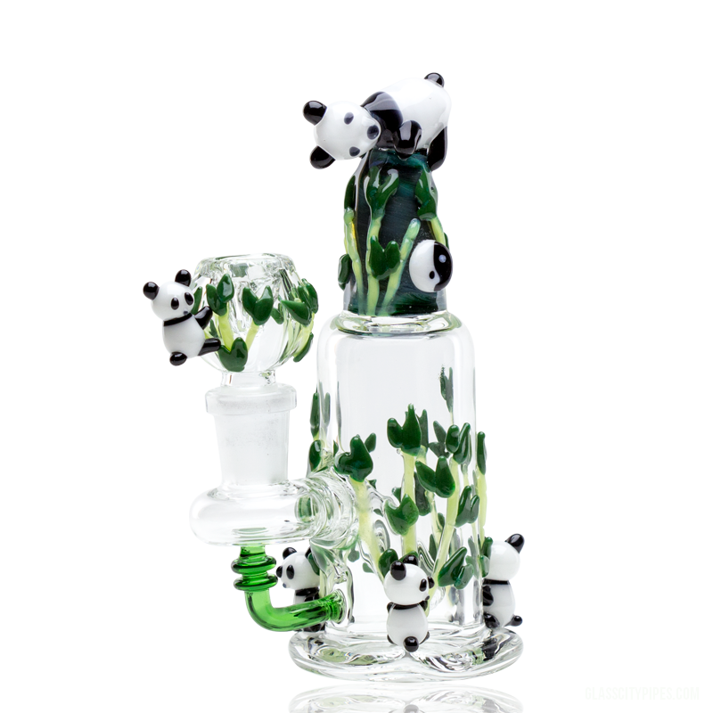 Empire Glassworks Panda-Themed Bong Water Pipe Empire Glassworks